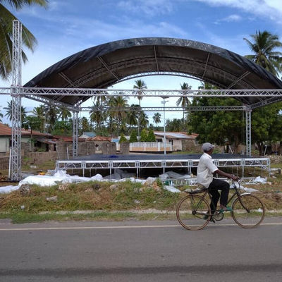 4 x 8 concert stage panels 20 ft roof trusses for sale