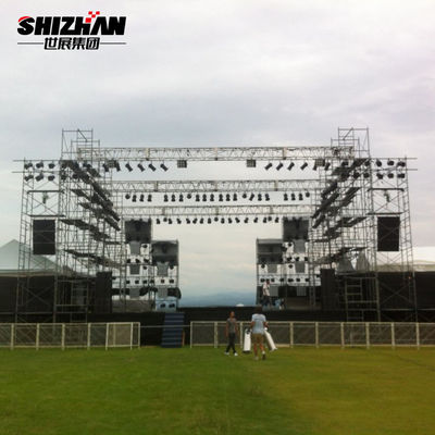 Aluminum Frame Stage Light Truss DJ Booth Structure Event Spigot 520*760mm