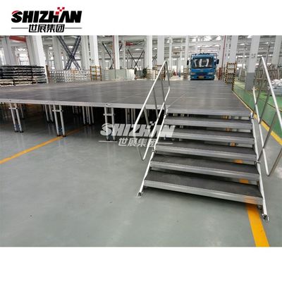 Custom Aluminum Lighting Platform Stage Roof Truss System Outdoor Stage Platform