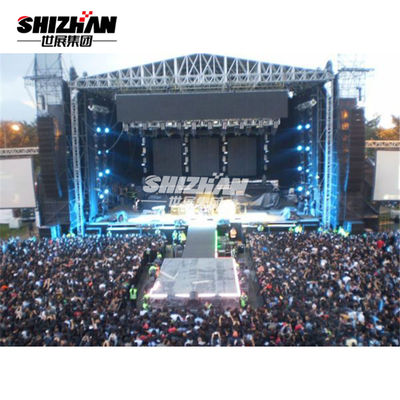 Outdoor Portable Aluminum Stage Platforms 1.22*2.44m Easy Install