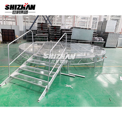 Outdoor Indoor Fashion Show Wedding Aluminum Stage Platform Acrylic Event