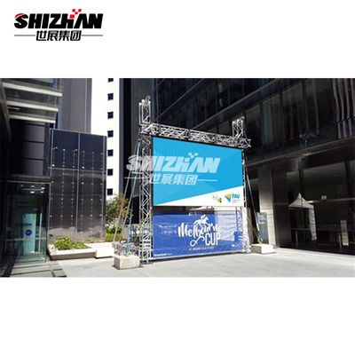 LED Wall Screen Light Truss Stand Triangular Aluminum Truss For Fashion Show